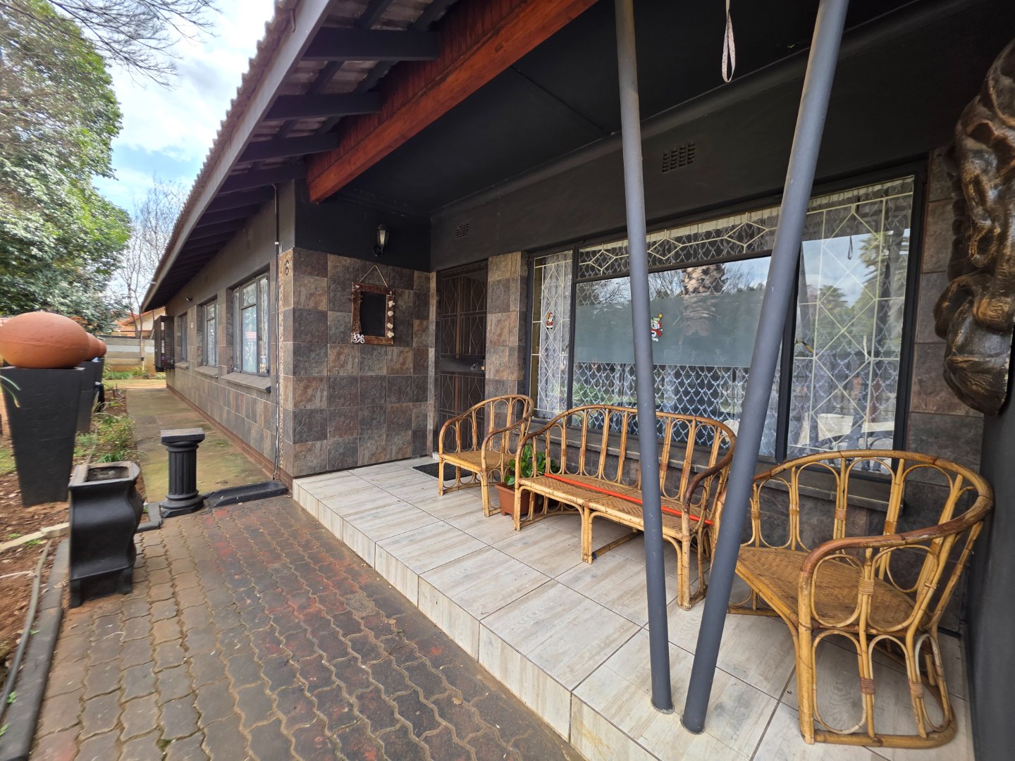ENTRANCE AT FRONT DOOR