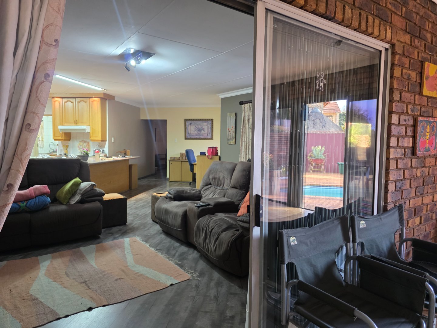 ENTRANCE TO TV ROOM