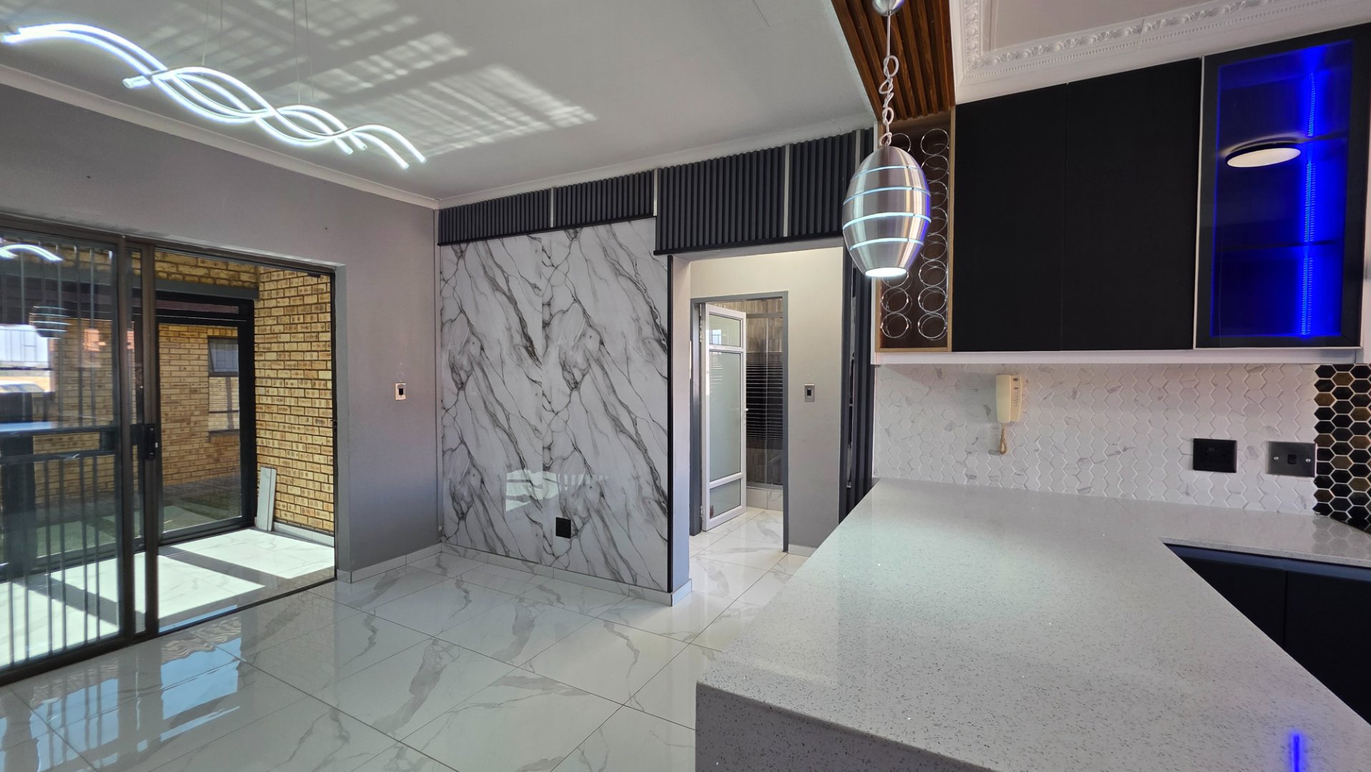 NEWLY RENOVATED ,SUPER MODERN FINISHES WITH TWO BEDROOMS,NESTLED IN A SAFE COMPLEX