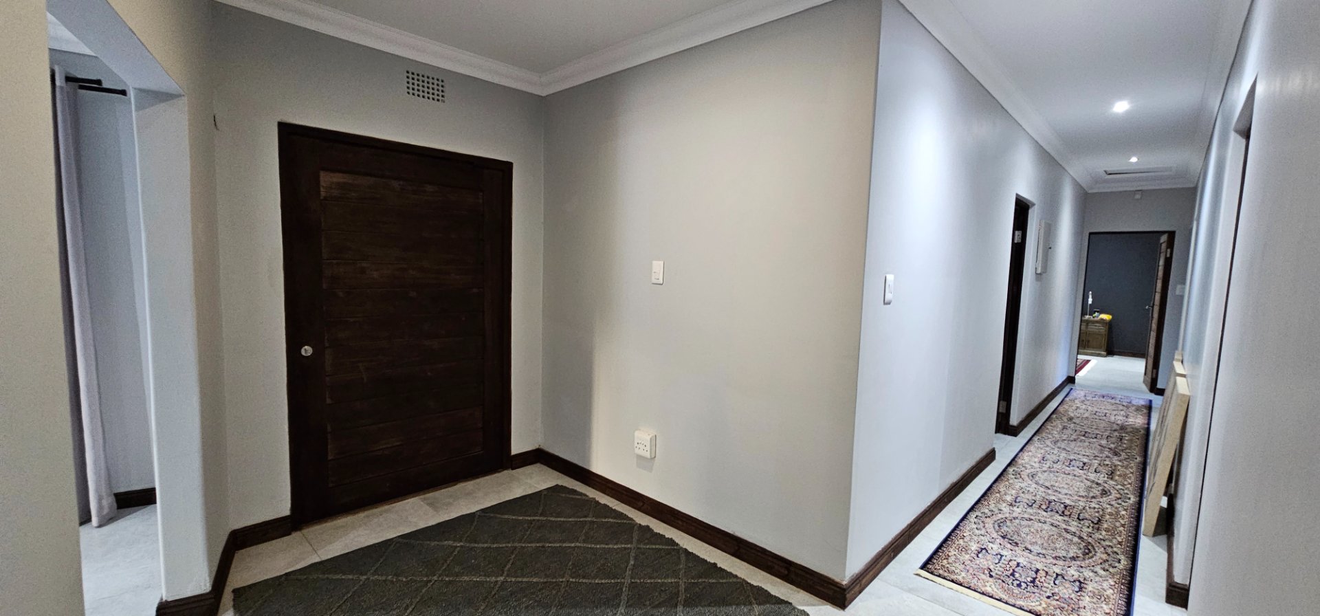 Entrance hall and passage