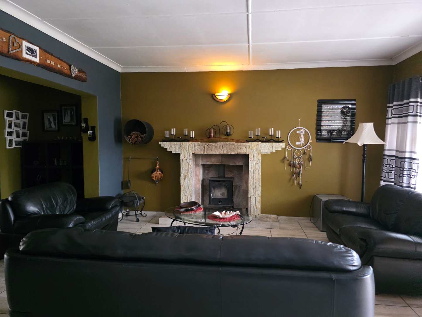 FIREPLACE IN LOUNGE