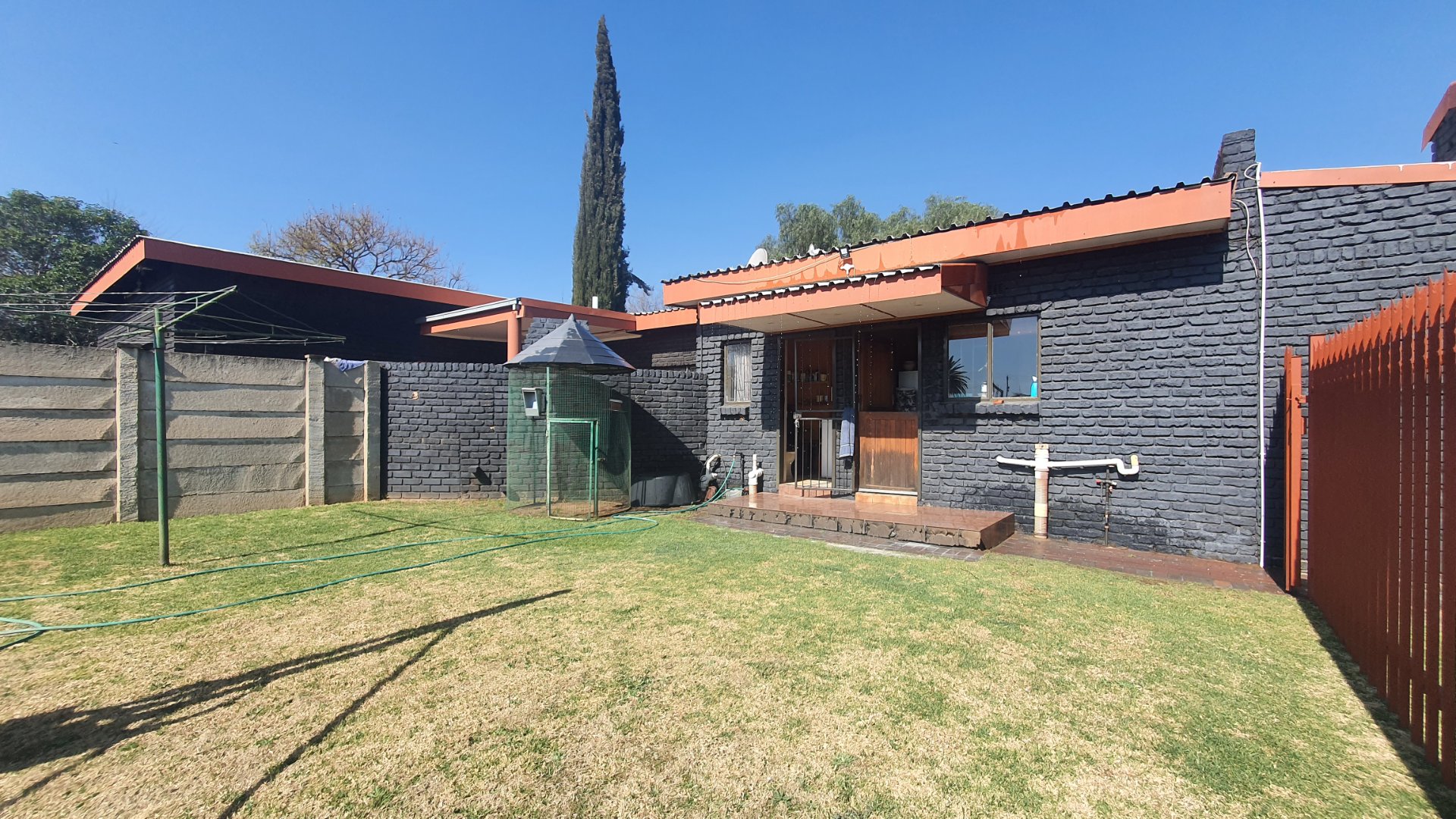BACK YARD OF HOUSE 1