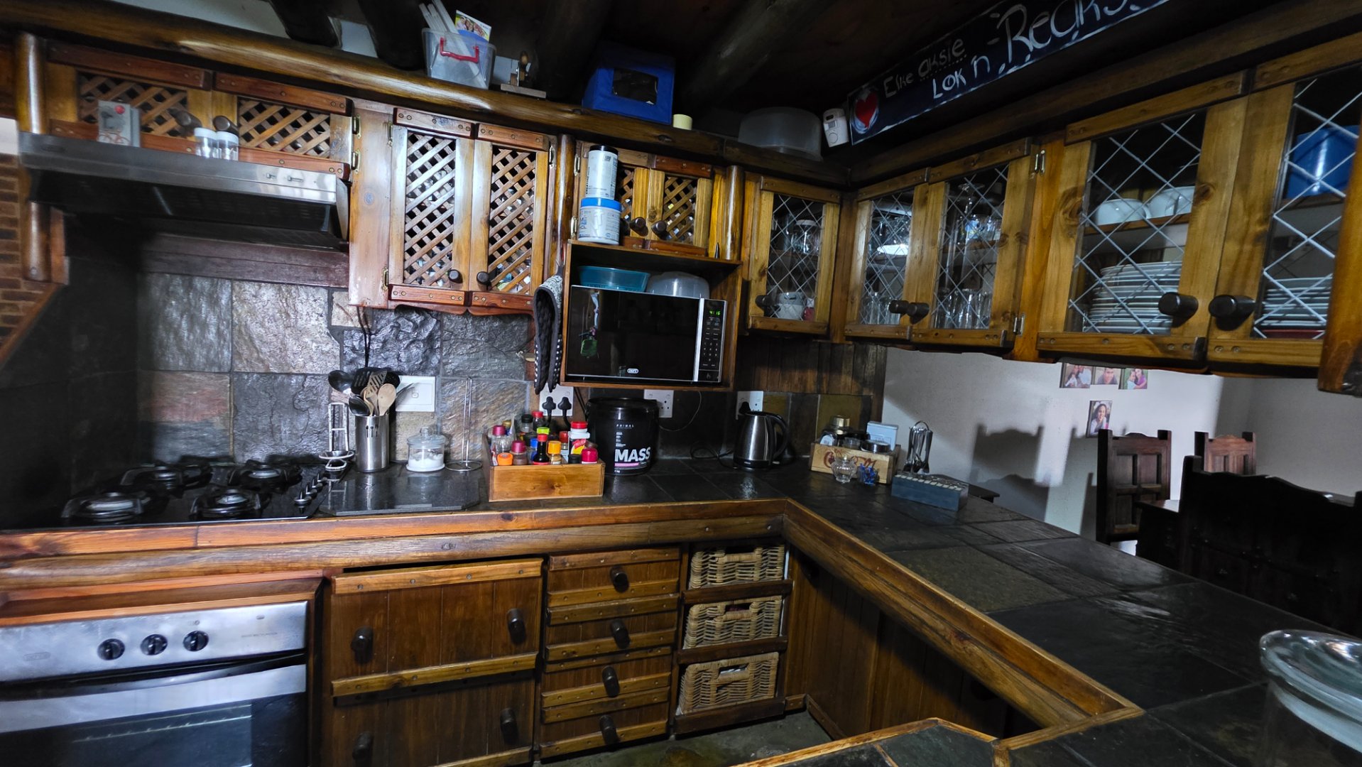 KITCHEN IN MAIN HOUSE