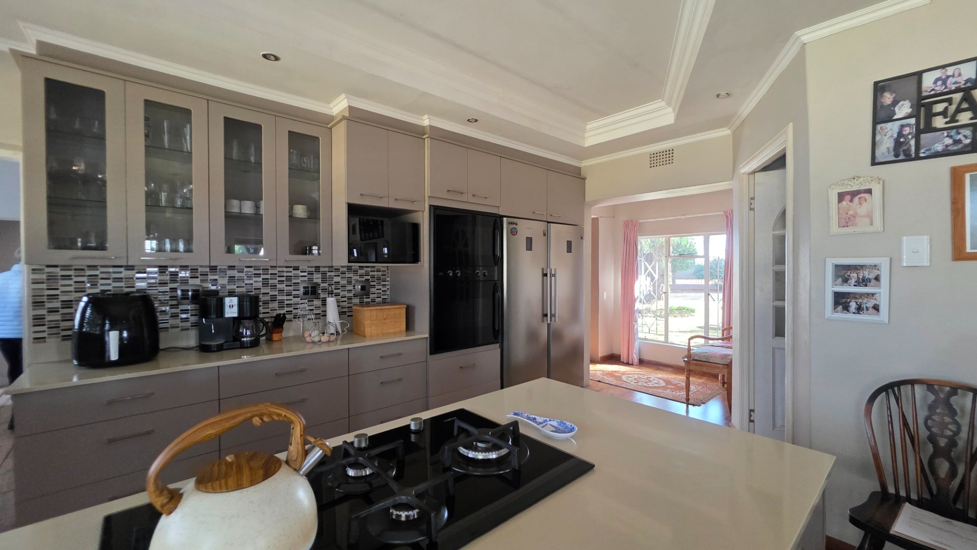 CUPBOARD SPACE IN KITCHEN 