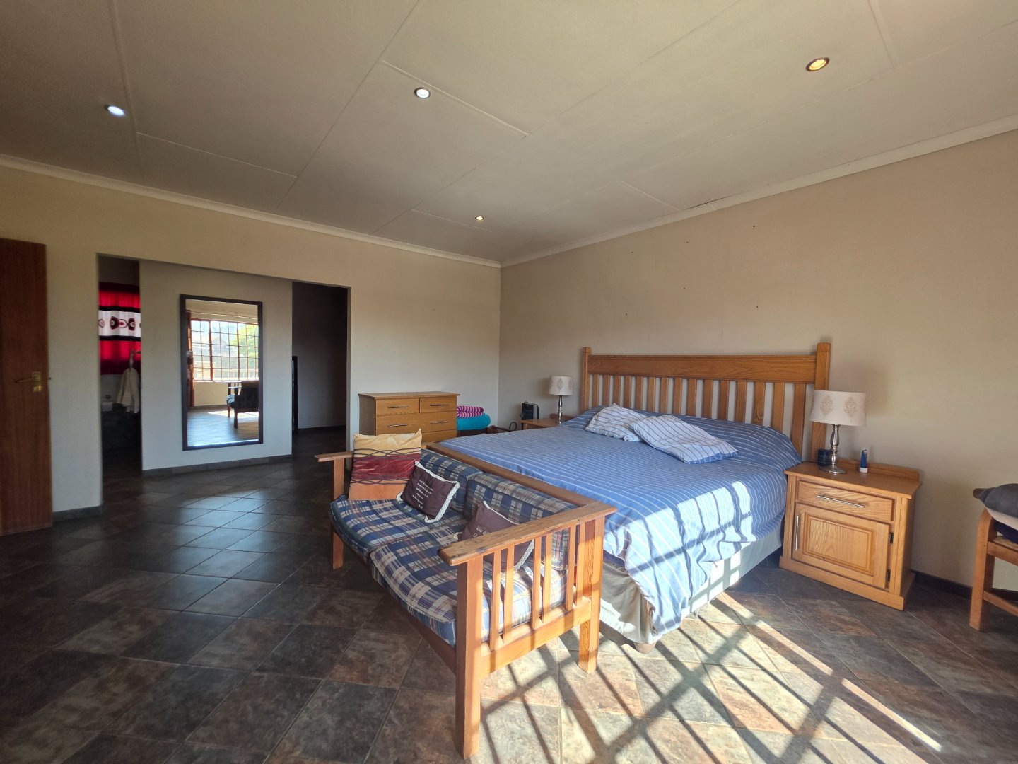 MAIN BEDROOM IN MAIN HOUSE