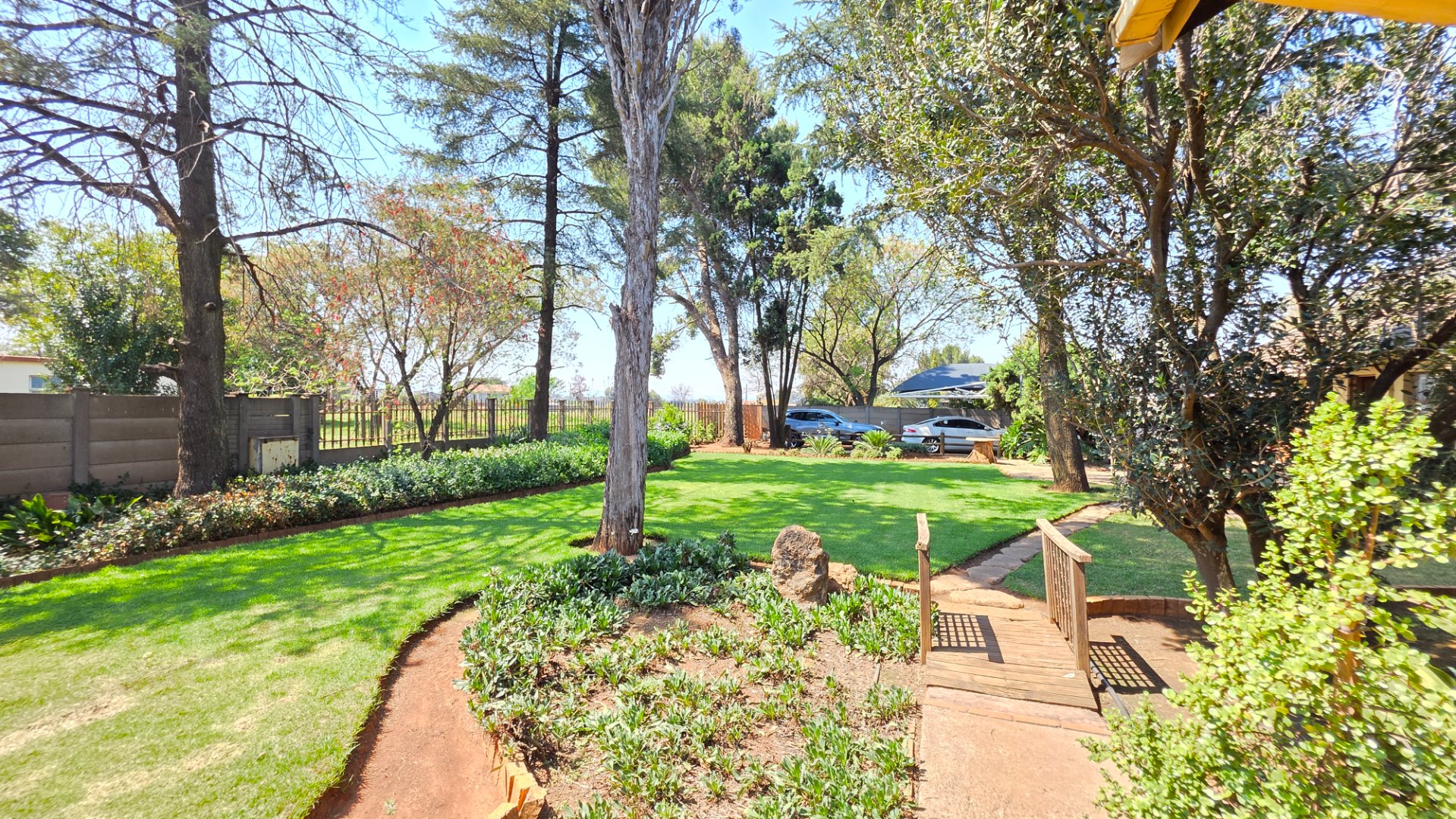 Family home with lush garden charm