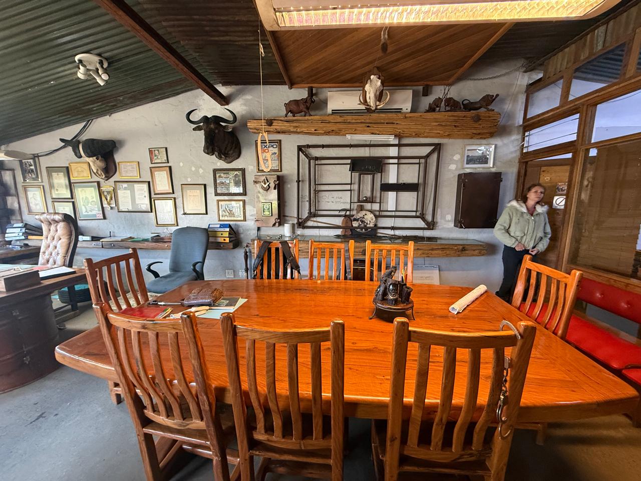 BOARDROOM ON TOP FLOOR IN MAIN BUILDING
