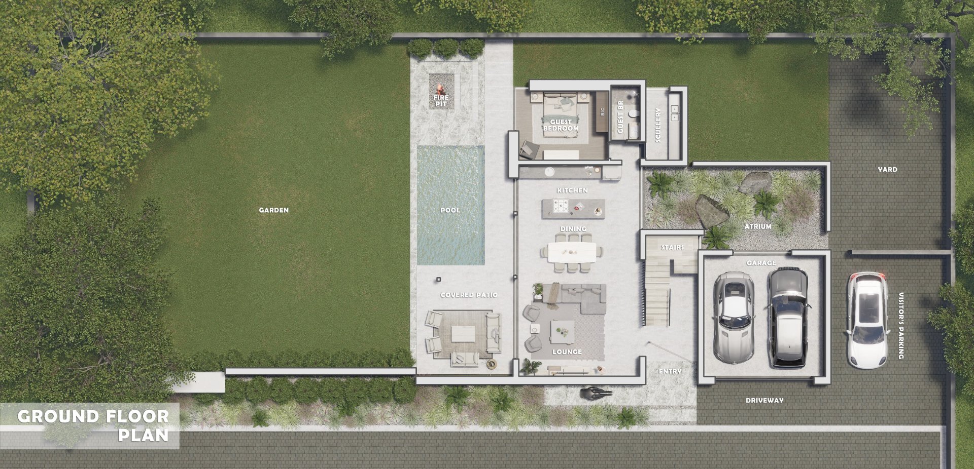 Ready-to-Build Stands in Secure Boomed-Off Bryanston Enclave