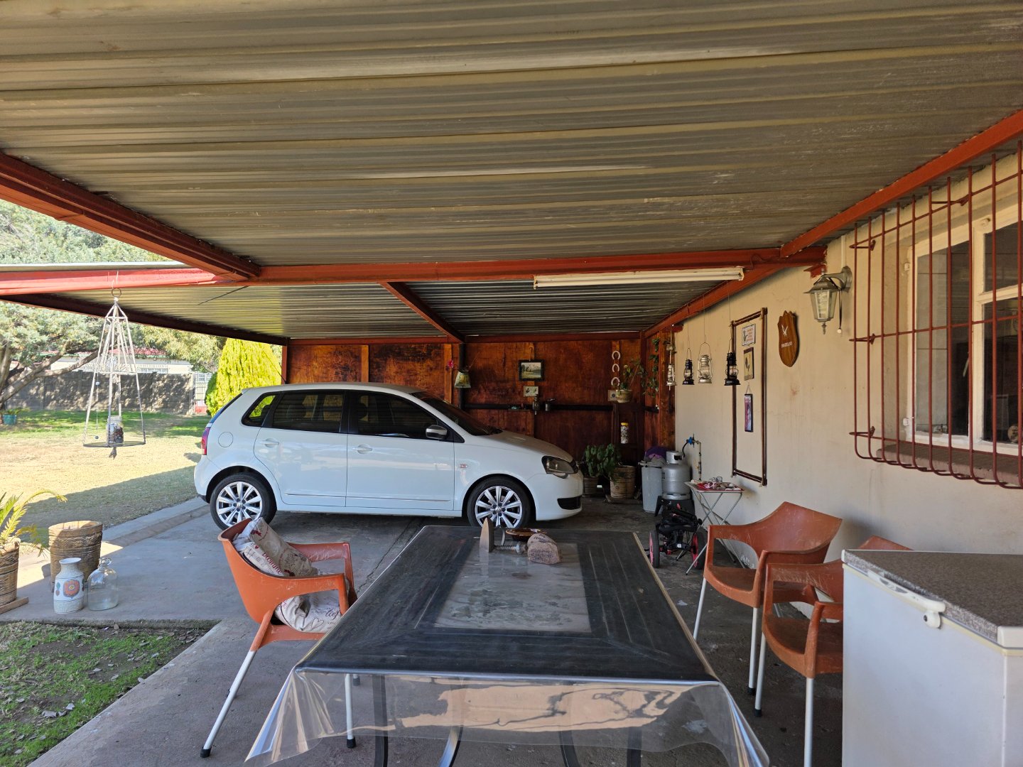 PORCH AT THE BACK OF SECOND HOUSE