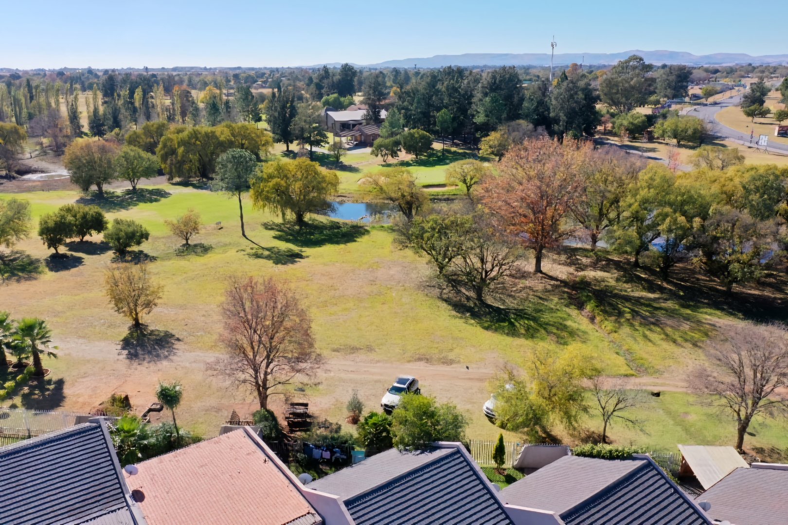 Elegant Townhouse with Golf Course Views in Secure Complex