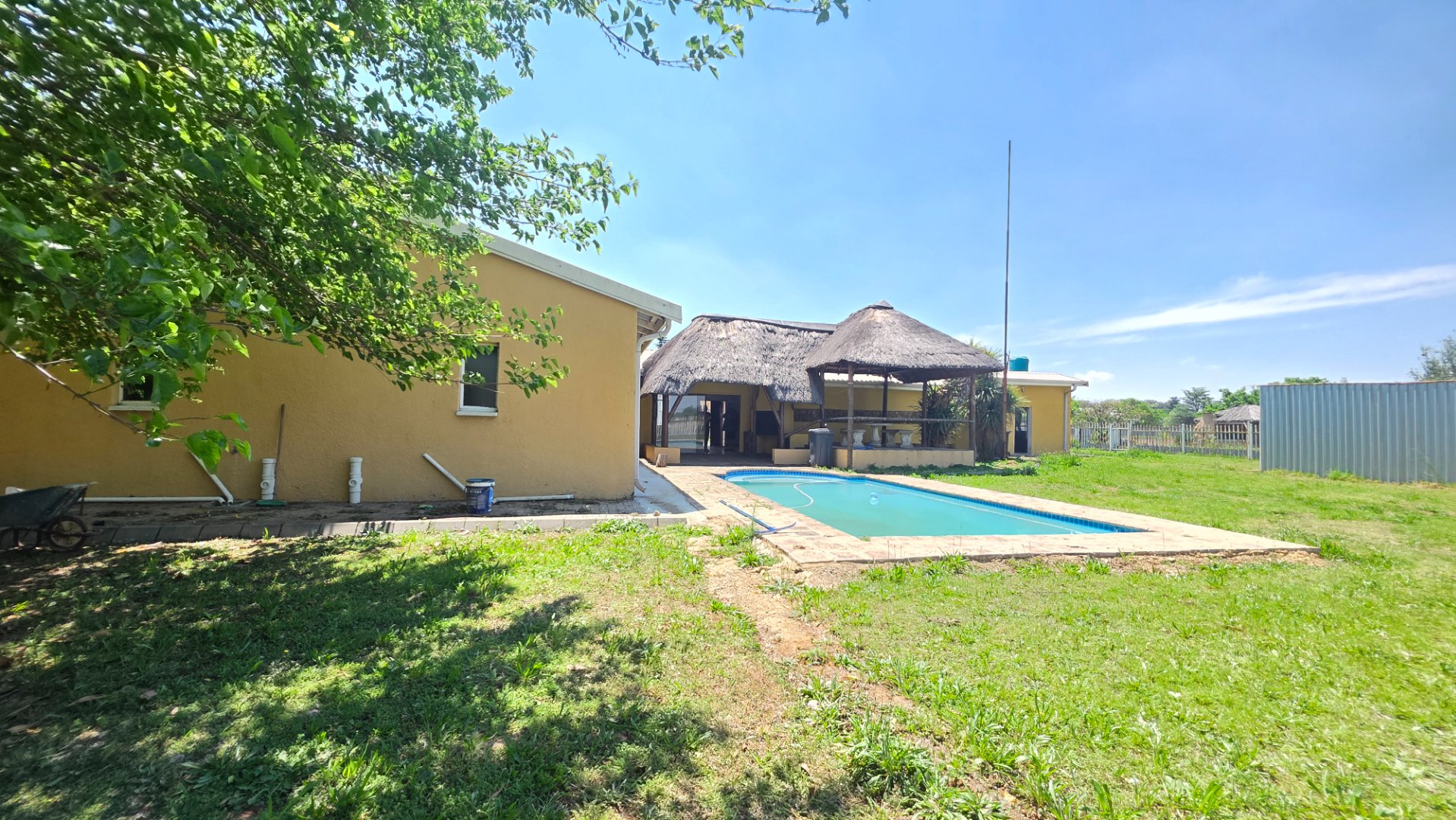 BACK VIEW OF MAIN HOUSE