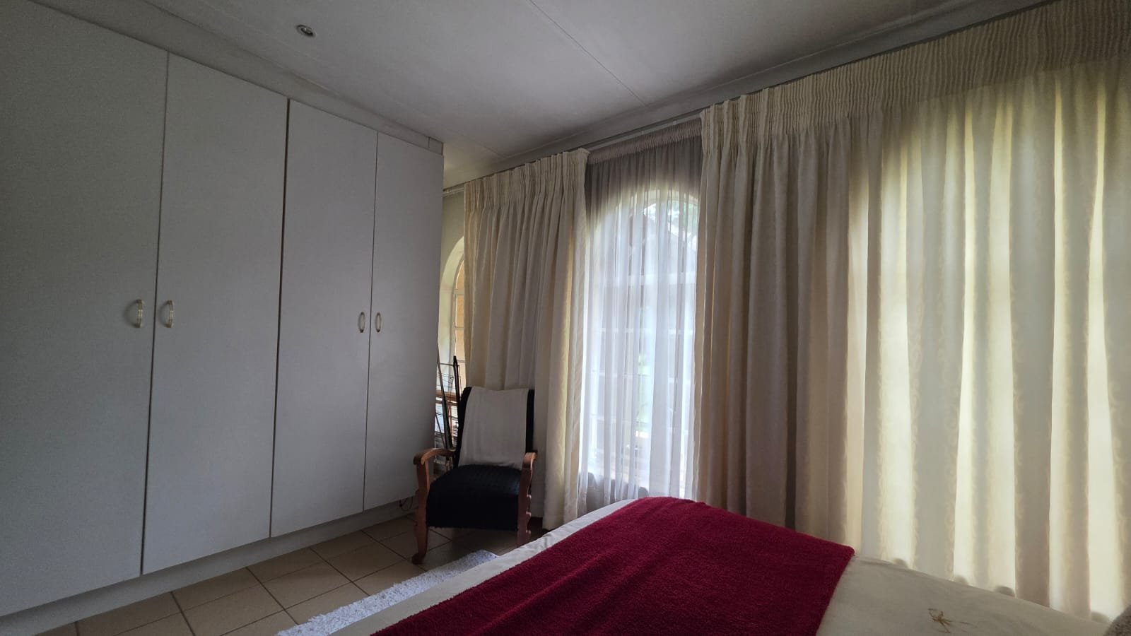 CUPBOARDS IN BEDROOM 1