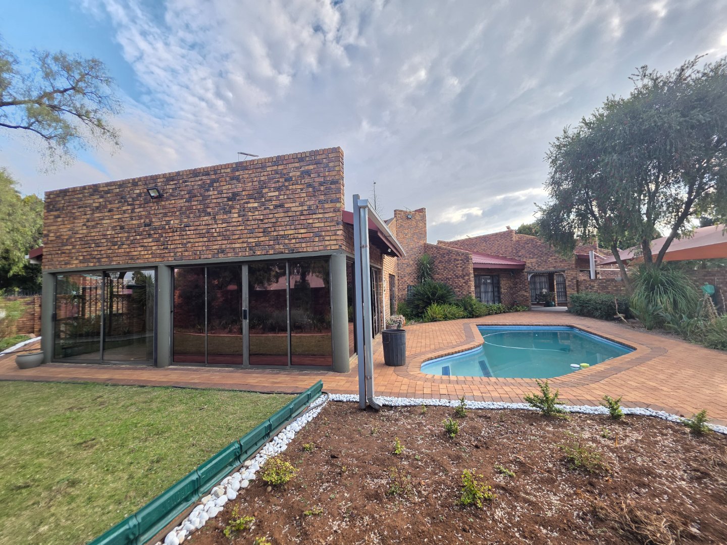 POOL AND ENTERTAINMENT AREA